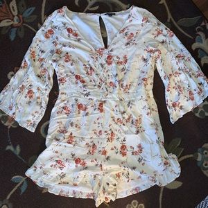 American Eagle ruffle romper